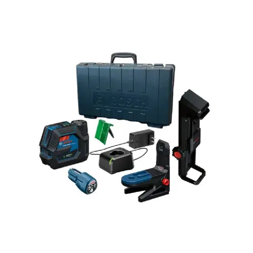 Bosch GCL165-82CGL 12V Self-Leveling Cross-Line Laser w/ Plumb Points-Green GCL165-82CGL