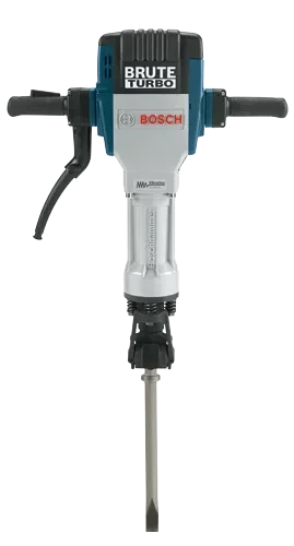 Bosch Brute™ Turbo Breaker Hammer w/ Deluxe Cart, 2 Star Point & 2 Flat Chisels BH2770VCD