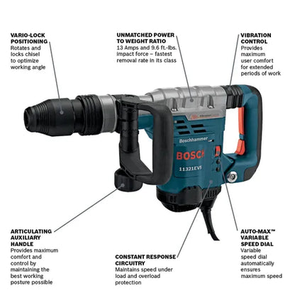 Bosch SDS-max® Demolition Hammer w/ Vibration Control 11321EVS