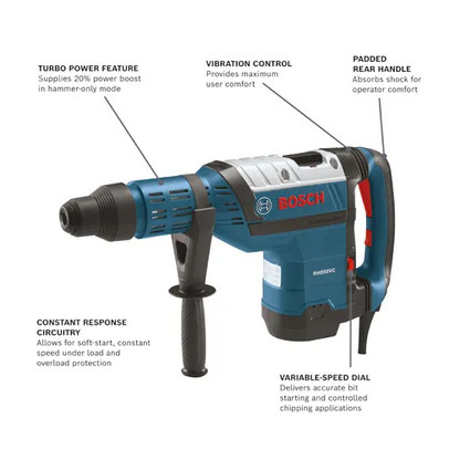 Bosch 1-7/8" SDS-max® Rotary Hammer w/ Vibration Control RH850VC