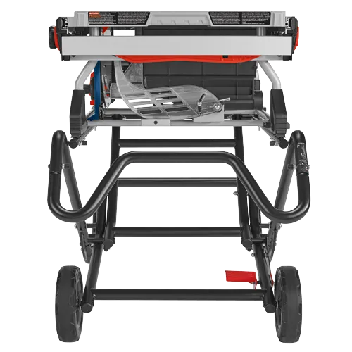 Bosch 15 Amp 10-Inch Jobsite Table Saw with Gravity Rise Wheeled Stand GTS15-10