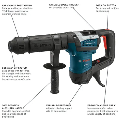 Bosch SDS-max® Demolition Hammer DH507