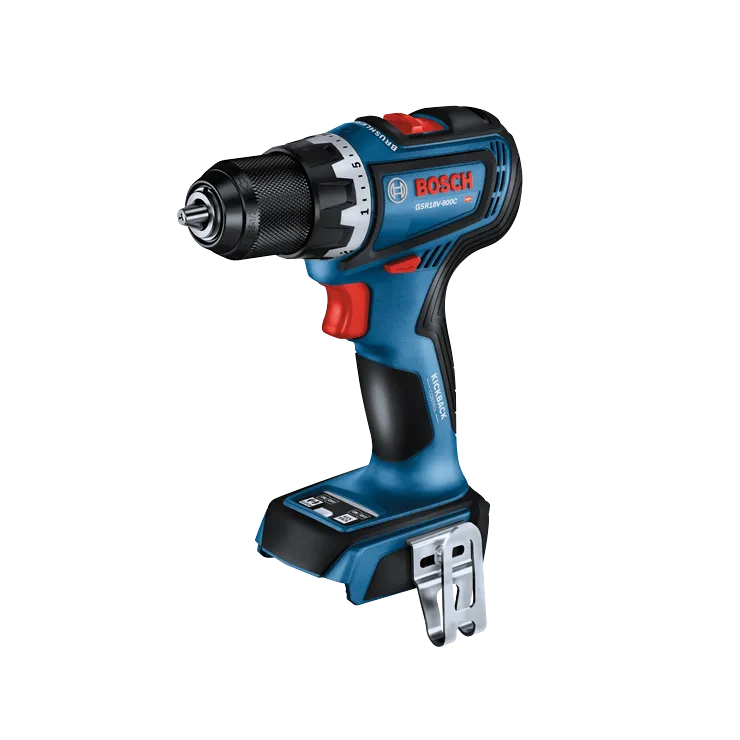 Bosch 18V Brushless Compact Drill Driver, Connected Ready (Bare Tool) GSR18V-800CN