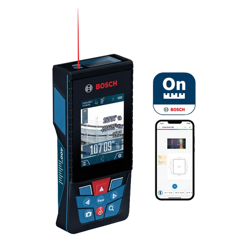 Bosch GLM400CL Blaze Outdoor 400' Laser Measure w/ 5MP Camera GLM400CL
