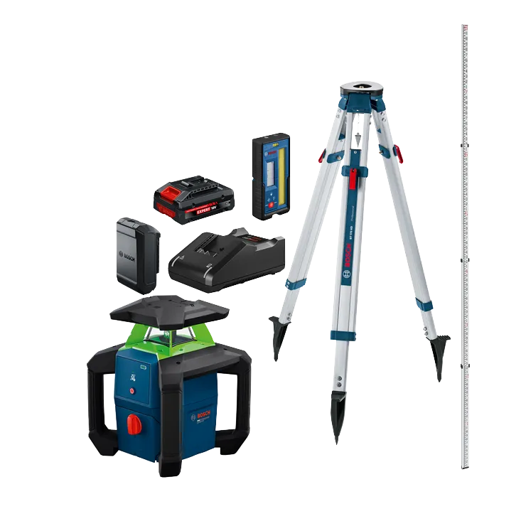 Bosch Rotary Laser Full Kit with Hardcase GRL18V-31K
