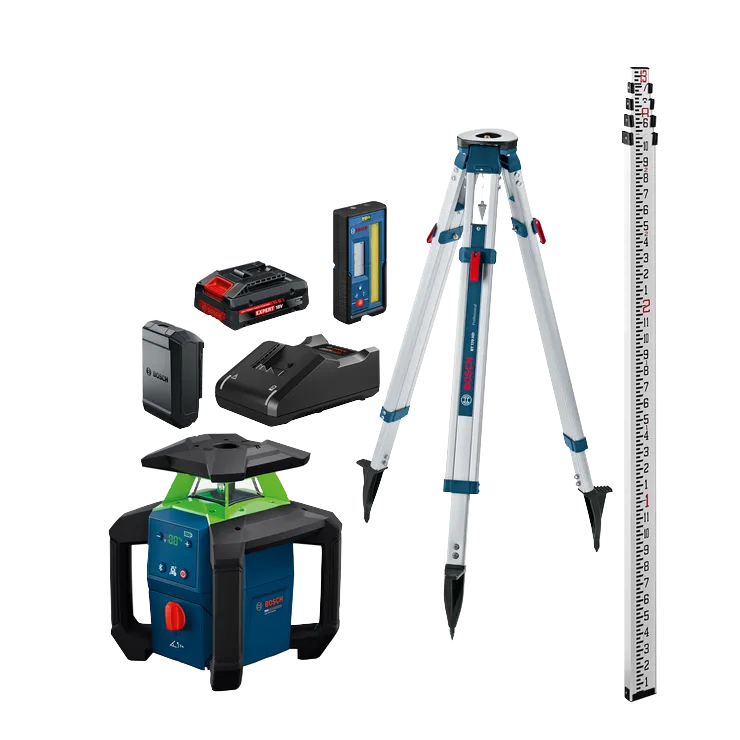 Bosch Rotary Laser Full Kit with Hardcase GRL18V-34K