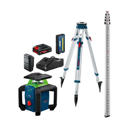 Bosch Rotary Laser Full Kit with Hardcase GRL18V-34K