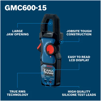 Bosch Clamp Meter GMC600-15