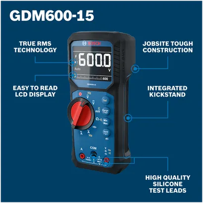 Bosch Multimeter GDM600-15