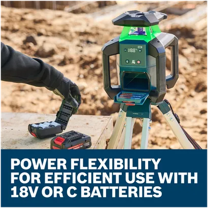 Bosch Rotary Laser Full Kit with Hardcase GRL18V-34K