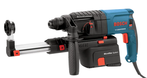 Bosch 3/4" SDS-plus® Rotary Hammer, Pistol Grip w/ Dust Collection 11250VSRD