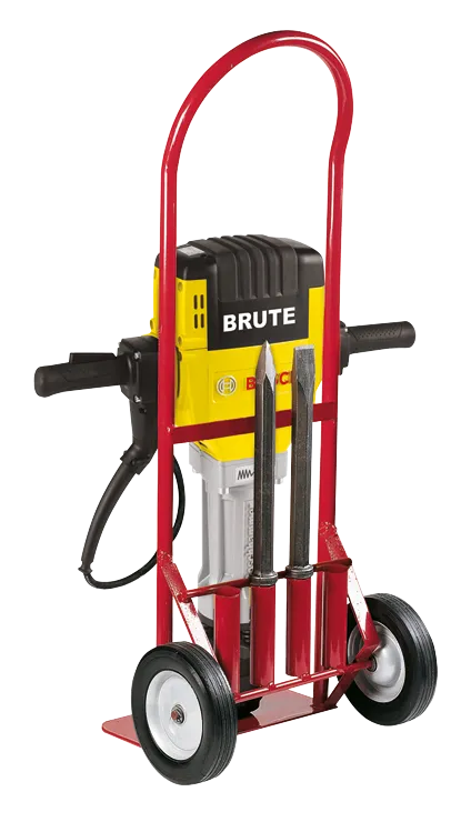 Bosch Brute™ Breaker Hammer Basic Kit w/ Basic Cart, Flat Chisel & Moil Point BH2760VCB